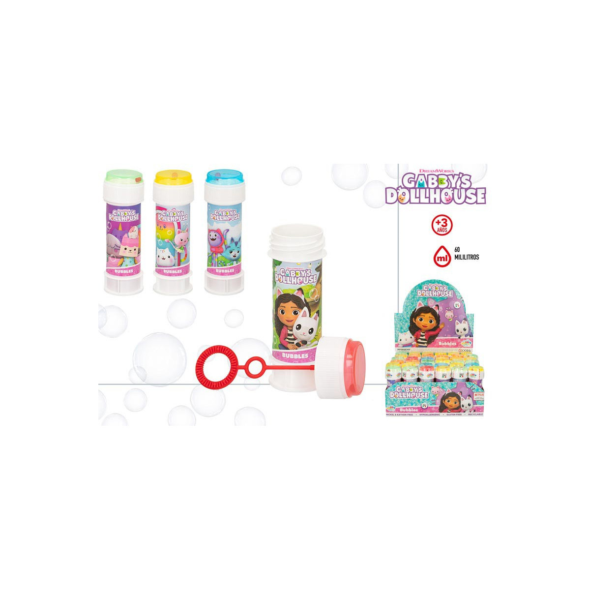 Gabby s dollhouse pomperos assortis 60 ml
