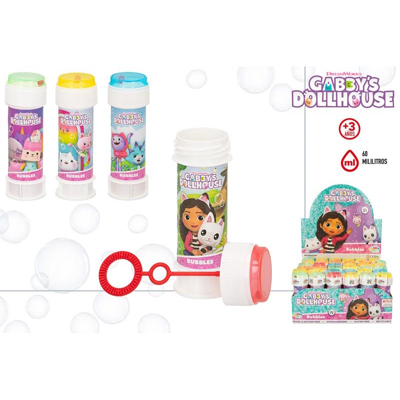 Gabby's Dollhouse Pomperos assortis 60 ml Gabby's Dollhouse Pomperos assortis 60 ml
