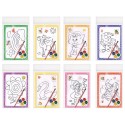 Ensemble d'art aquarelle