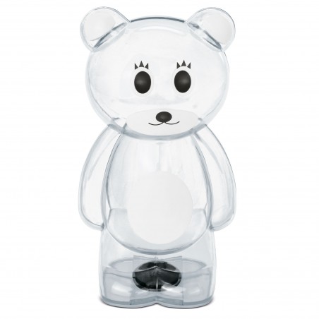 Tirelire ourson transparent