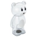 Tirelire ourson transparent