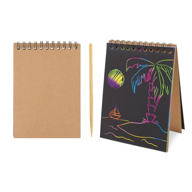 Cahier Scrapy à Dessiner en Multicolore Cahier Scrapy à Dessiner en Multicolore