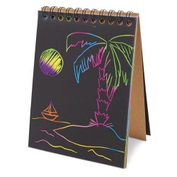 Cahier Scrapy à Dessiner en Multicolore