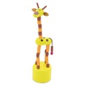 Girafe en bois dansante