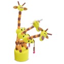 Girafe en bois dansante