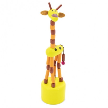 Girafe en bois dansante