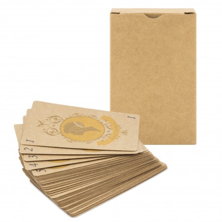 Jeu de cartes espagnoles en kraft
