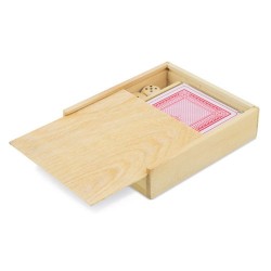 Ancienne boîte publicitaire pour jeu de cartes - Collection