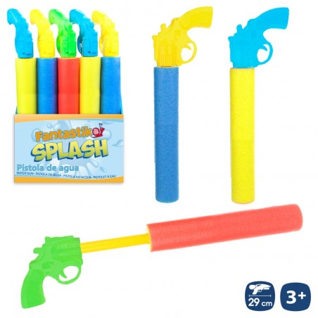 Pistolet à eau revolver en mousse