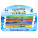 Lot de 4 poteaux lanceurs pour piscines