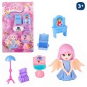 Poupée petite ange avec accessoires