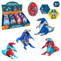 Oeuf dinosaure robot auto-dépliable