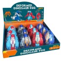 Oeuf dinosaure robot auto-dépliable