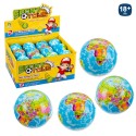Balle en mousse globe terrestre
