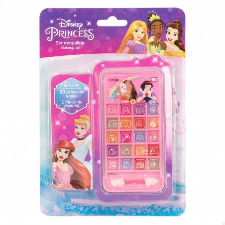 Brillant à lèvres disney princess dans une boîte pour téléphone portable