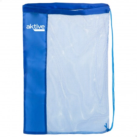 Grand sac filet pour jouets de plage