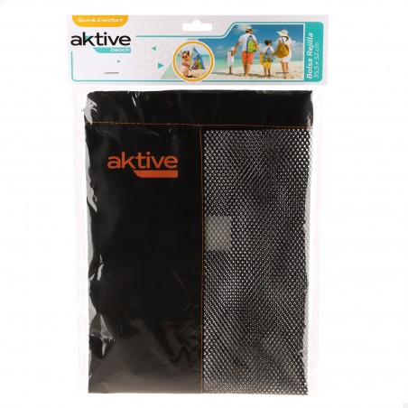 Grand sac filet pour jouets de plage