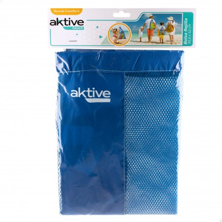 Grand sac filet pour jouets de plage