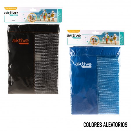 Grand sac filet pour jouets de plage