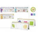 Livre éducatif pour apprendre à compter les mots et l'heure