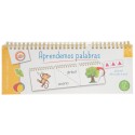 Livre éducatif pour apprendre à compter les mots et l'heure