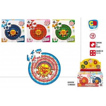 Mini puzzle chupa chups 36 mcx