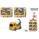 Camion de construction avec système de friction