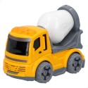 Camion de construction avec système de friction