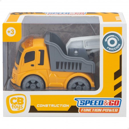 Camion de construction avec système de friction