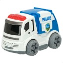 Camion en métal police ou ambulance avec système de friction