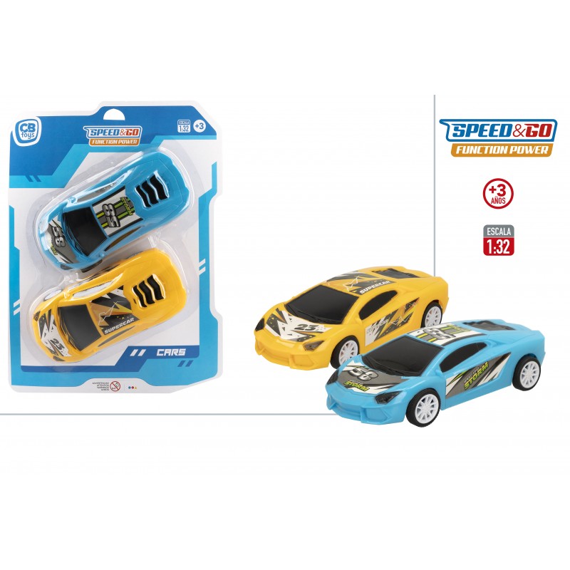 Pack de 2 voitures