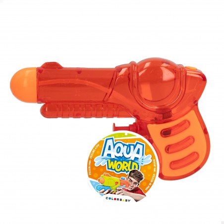 Pistolet à eau assorti en couleurs 15 cm
