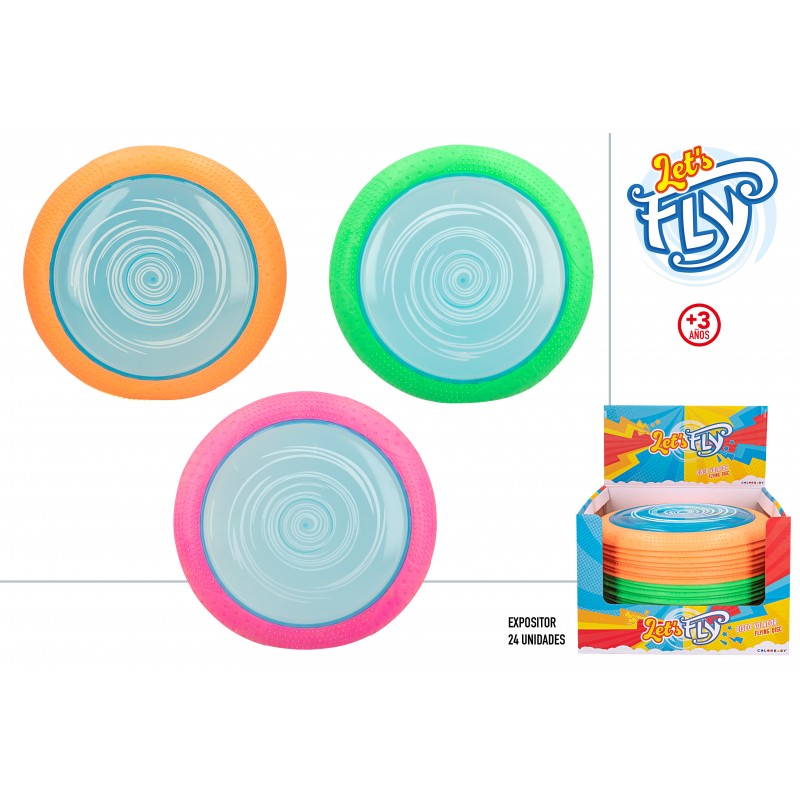 Disque volant transparent