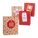 Sac en papier assortis pour Noël