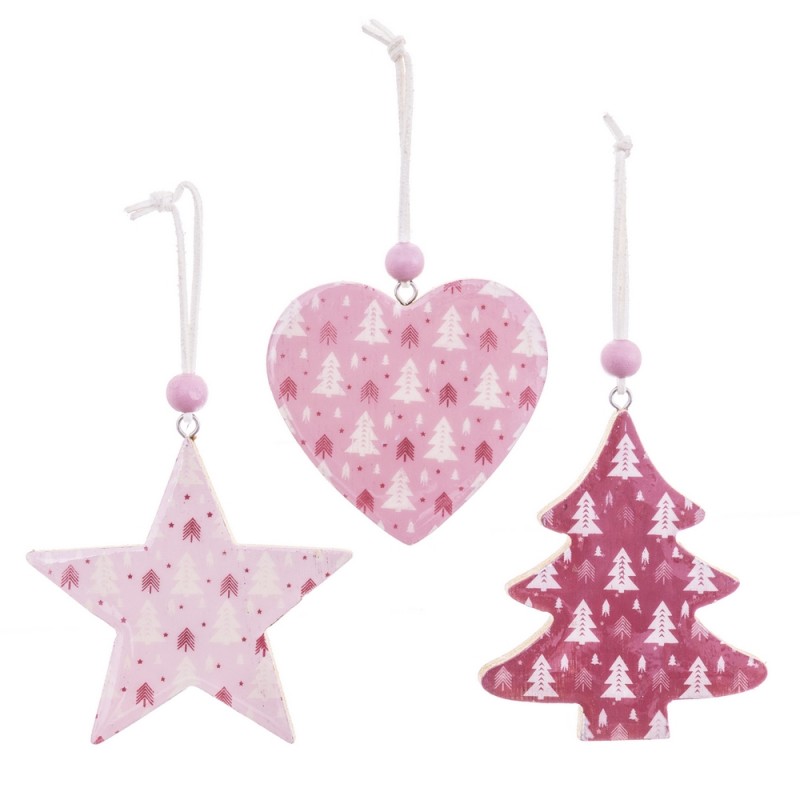 Décorations de Noël en bois à suspendre