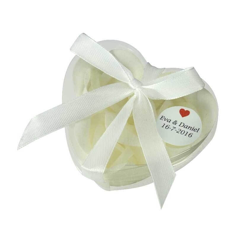 Savons en forme de rose mariage personnalisé