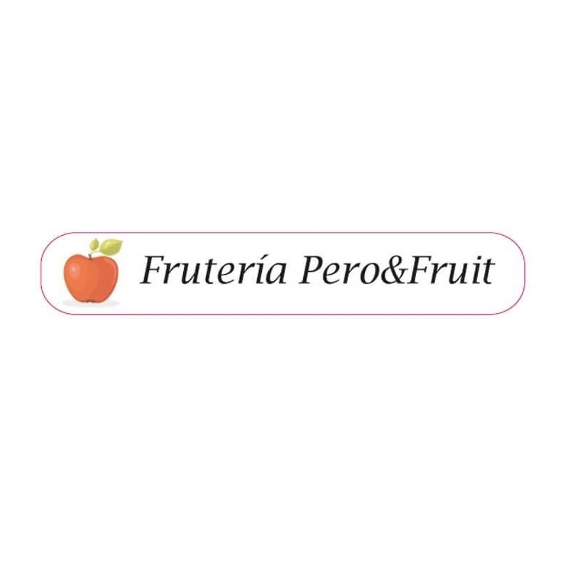 Etiquettes pour marchand de fruits