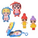 Porte-clés porte-monnaie pour enfants avec poupées