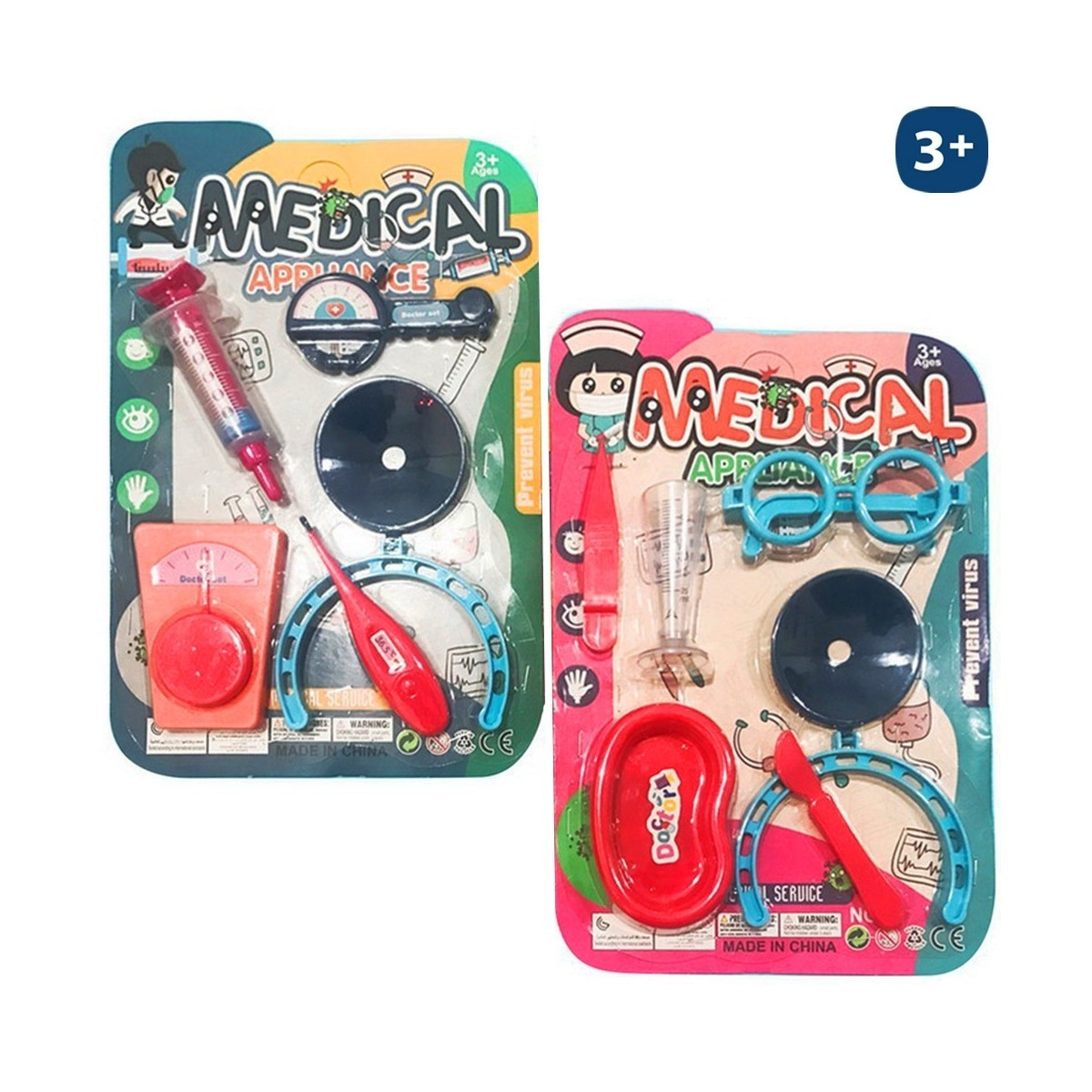 Set de médecin pour enfants avec accessoires pour jouer