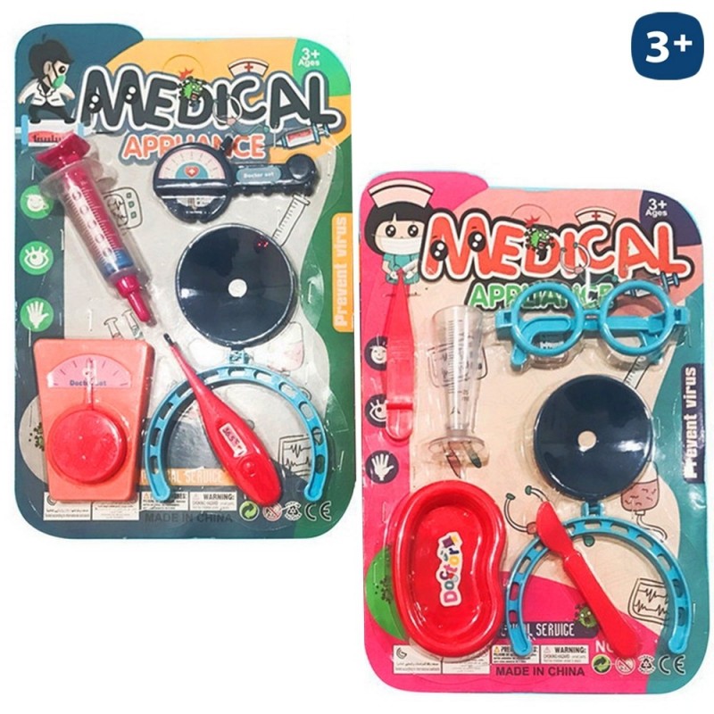 Set de médecin pour enfants avec accessoires pour jouer
