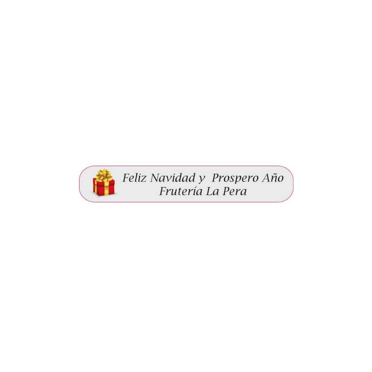 Étiquettes personnalisables