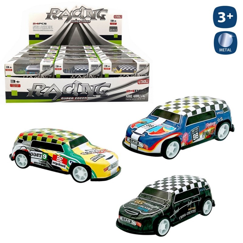 Voiture miniature en métal pour enfants