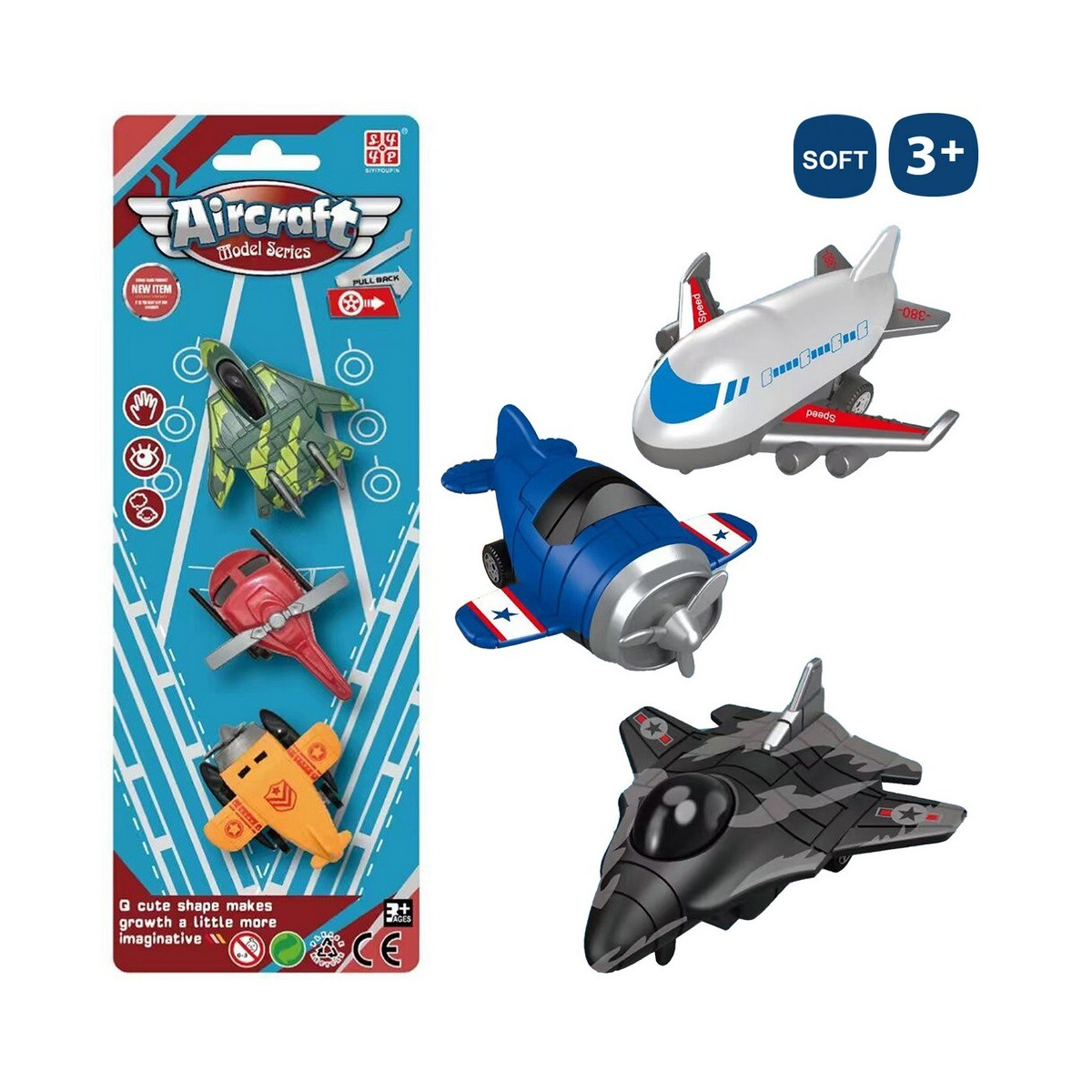 Avions en plastique pour enfants
