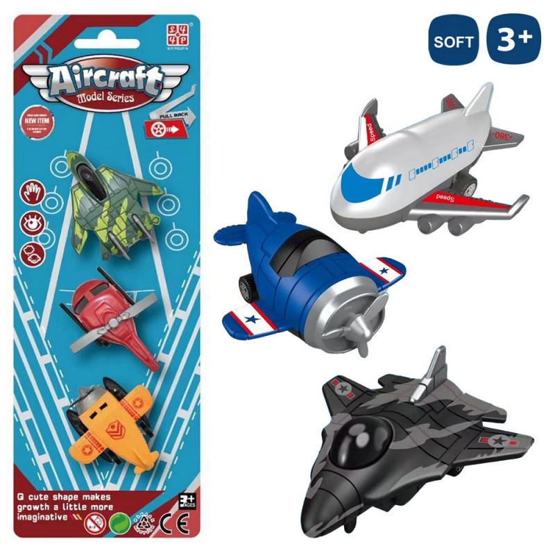 Avions en plastique pour enfants