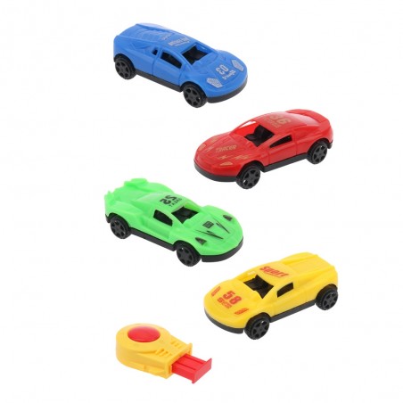 Voiture jouet avec lanceur