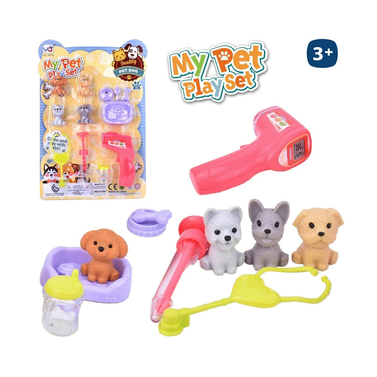 Kit vétérinaire jouet en blister