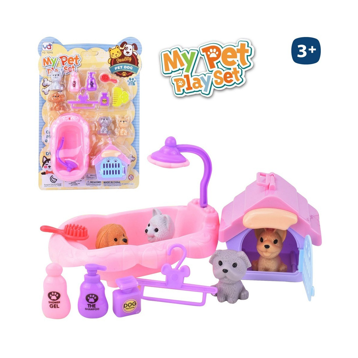 Peluquerie canine jouet en blister