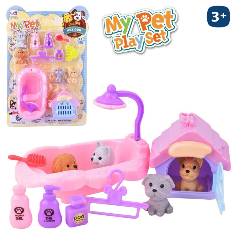Peluquerie canine jouet en blister