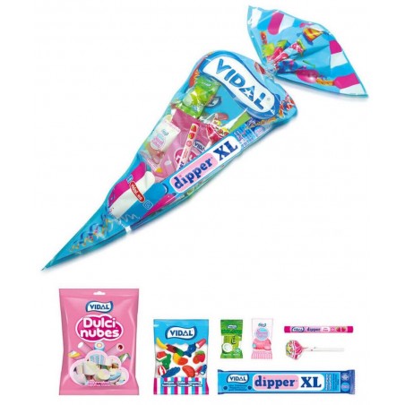 Cornets de bonbons sans gluten