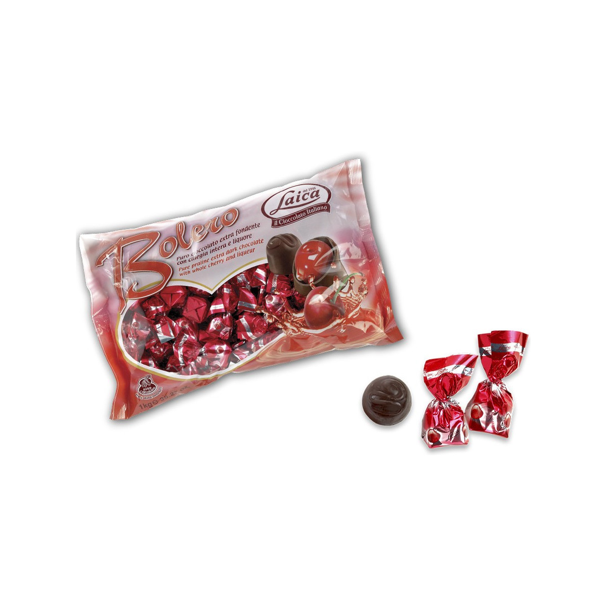 Chocolats fourrés au liqueur et à la cerise